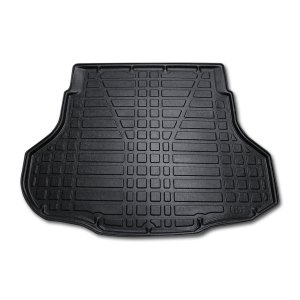 Hyundai Elantra Trunk Mat - Rear - Omac - TPE - Black - 2021 Hyundai Elantra Trunk Mat - Rear - Omac - TPE - Black - 2021